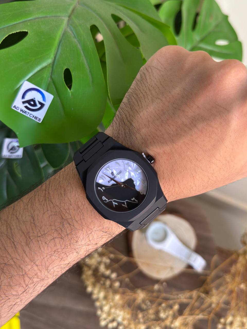 AP Carbon Arabic Watch